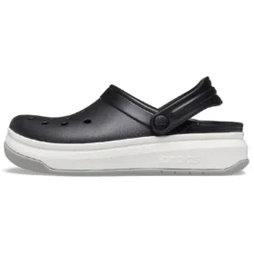 band Full Force Thick Sole Sandals Black White Unisex