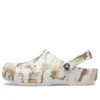 Classic Clog Camouflage Printing Beach “White Camouflage”