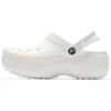 Classic Clog clouds Retro Beach Shoe White