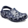 Classic Clog Printing Sandals Deep Blue