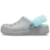 Classic Clog Stay Warm Fleece Lined “Gray Blue”