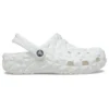 Classic Geometric Clog “White”