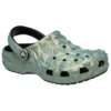 Classic Iridescent Geometric Clog “Green”
