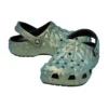 Classic Iridescent Geometric Clog “Green”