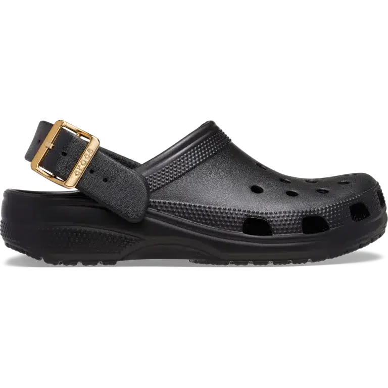 Classic Metallic Buckle Clog Classic Metallic Buckle Clog