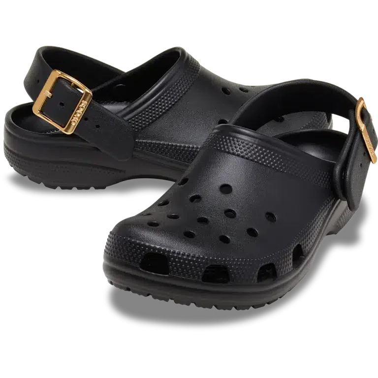 Classic Metallic Buckle Clog Classic Metallic Buckle Clog