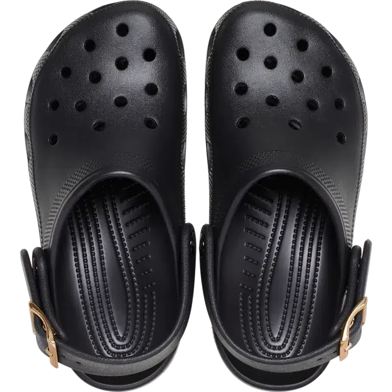 Classic Metallic Buckle Clog Classic Metallic Buckle Clog
