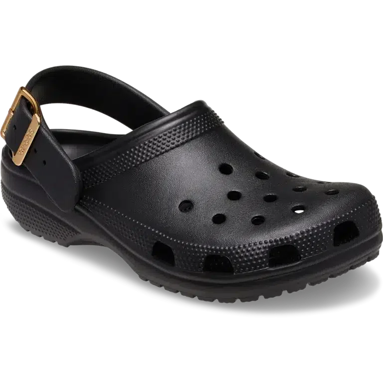 Classic Metallic Buckle Clog Classic Metallic Buckle Clog