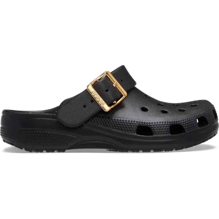 Classic Metallic Buckle Clog Classic Metallic Buckle Clog