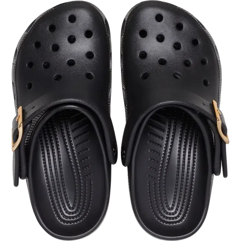 Classic Metallic Buckle Clog Classic Metallic Buckle Clog