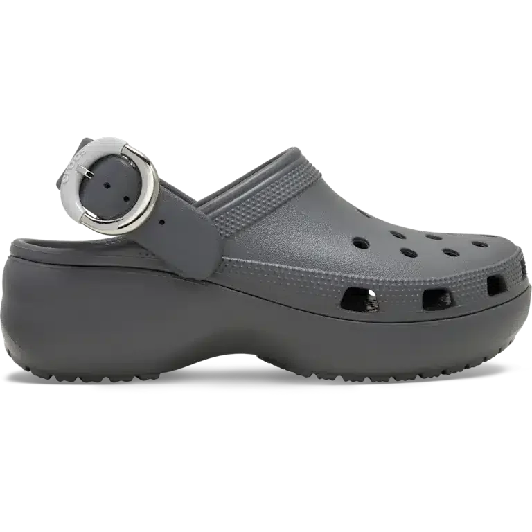 Classic Platform Dipped Buckle Clog Classic Platform Dipped Buckle Clog