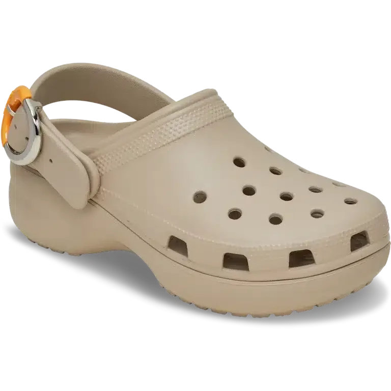 Classic Platform Dipped Buckle Clog Classic Platform Dipped Buckle Clog