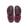 Classic Platform Lined Clogs “Dark Cherry”