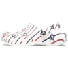 Classic Stars and Stripe Clog “White Multi”
