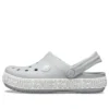 Crocband Logo Mania Clogs “Grey Silver”