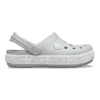 Crocband Logo Mania Clogs “Grey Silver”
