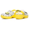 Crocs x Smiley World Charm Classic Platform Clogs “Yellow White”