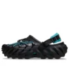 Echo Reflective Laces Clog “Black Teal”
