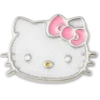 Hello Kitty Glitter Cat Jibbitz Shoe Charm