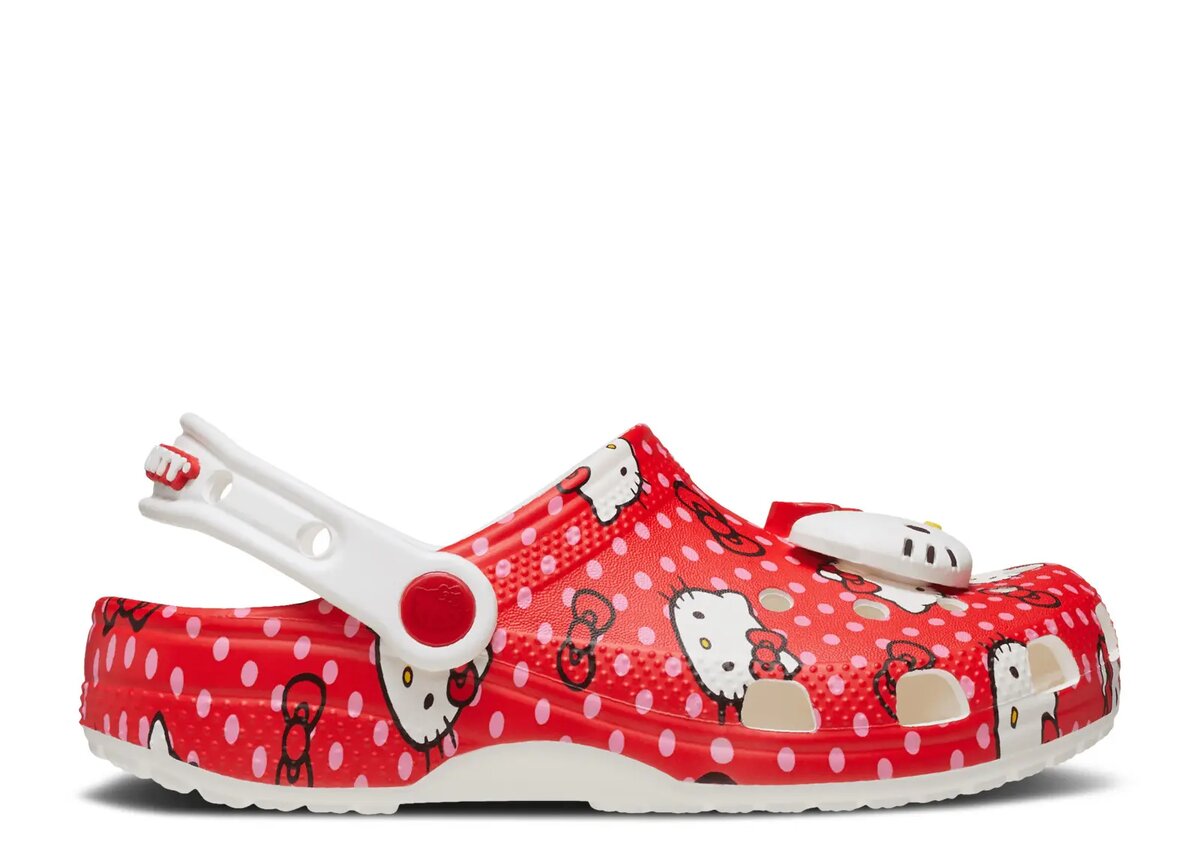 Hello Kitty x Classic Clog Toddler ‘Red Polka Dots’ Hello Kitty x Classic Clog Toddler ‘Red Polka Dots’