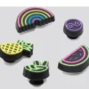 Lights up Fun 5 Pack Jibbitz Shoe Charm