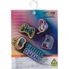 Lights up Neon Gamer 5 Pack Jibbitz™ Charms Lights up Neon Gamer 5 Pack Jibbitz™ Charms