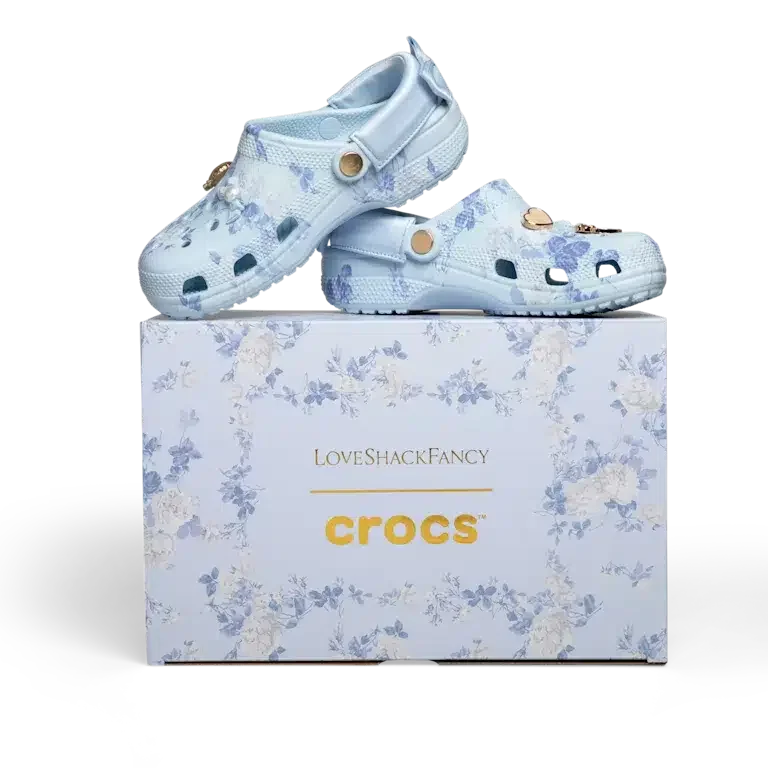 Loveshackfancy Blue Classic Clog Loveshackfancy Blue Classic Clog