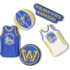 Nba Golden State Warriors 5 Pack Jibbitz™ Charms