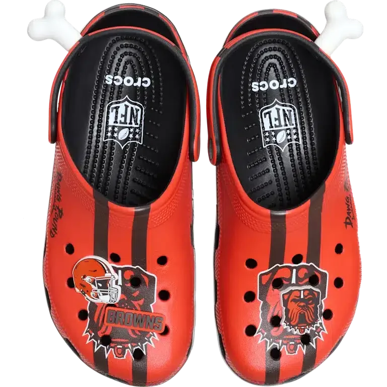 Nfl Cleveland Browns Classic Clog Nfl Cleveland Browns Classic Clog