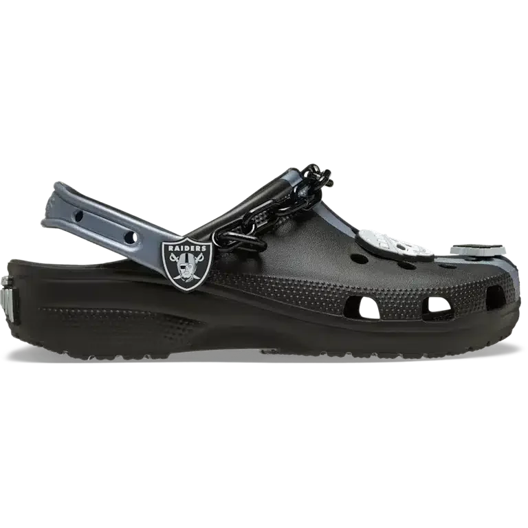 Nfl Las Vegas Raiders Classic Clog Nfl Las Vegas Raiders Classic Clog