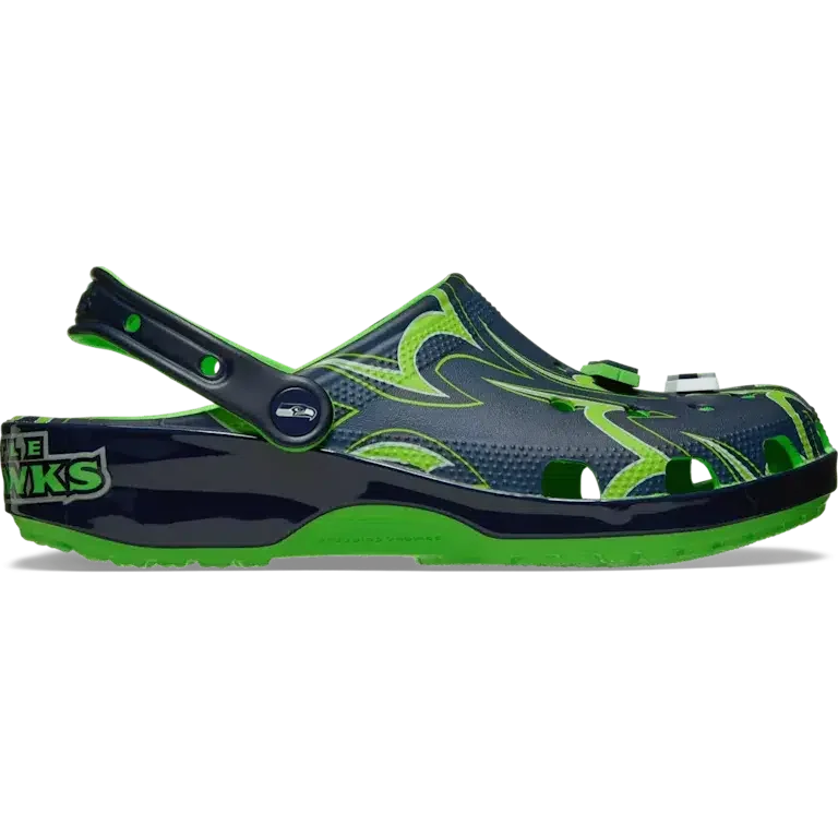 Nfl Seattle Seahawks Classic Clog Nfl Seattle Seahawks Classic Clog
