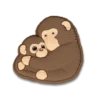Punch the Monkey & Friends Jibbitz Shoe Charm