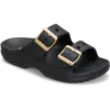 Women’s Metallic Buckle Saturday Sandal